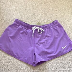 Nike Women's Lavender Athletic Shorts